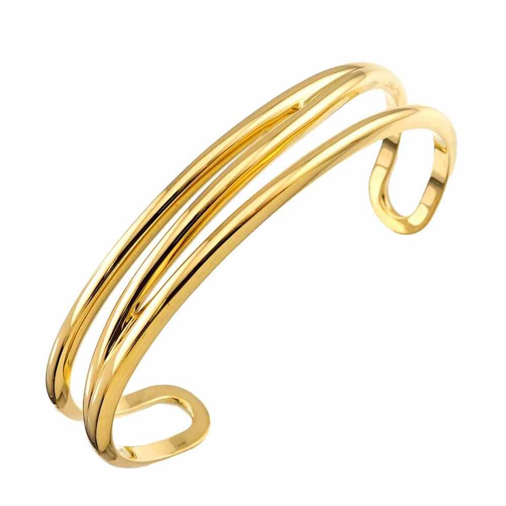 Tiffany & Co. Bangle, 17cm, 18K YG Yellow Gold 750 Bracelet